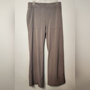 Athleta Tan Straight Leg Athletic Pants, Size 8